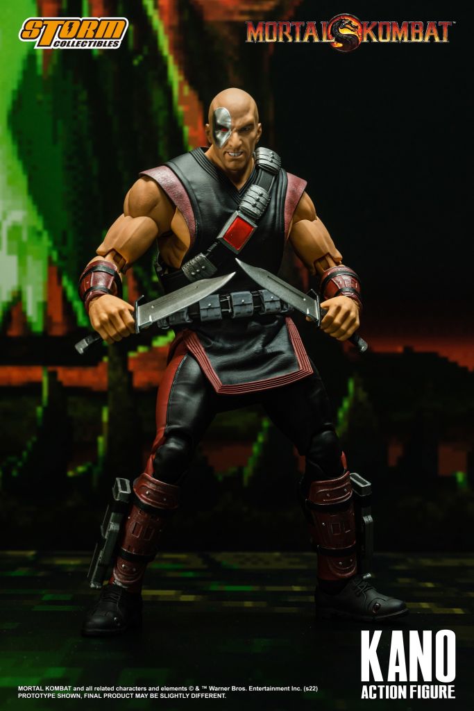 [Pre-Order] Mortal Kombat - Kano 1:12 Action Figure